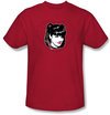 NCIS Adult T-shirt - Abby Heart TV Series Adult Red Tee Shirt