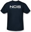 NCIS Adult T-shirt - Logo TV Series Adult Navy Blue Tee Shirt