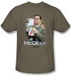 NCIS Adult T-shirt - McGeek Adult Safari Green Tee Shirt