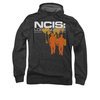 NCIS Hoodie Orange Silhouette Charcoal Sweatshirt Hoody