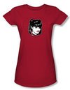 NCIS Juniors T-shirt - Abby Heart Crime Drama Red Tee Shirt