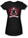 NCIS Juniors T-shirt - Goth Crime Fighters TV Series Black Tee Shirt