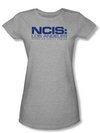 NCIS LA Juniors T-shirt - LOGO Fitted Athletic Heather Tee