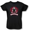 NCIS Ladies T-shirt - Goth Crime Fighter Women&#039;s Black Tee Shirt