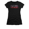 NCIS New Orleans Shirt Juniors Neon Sign Black T-Shirt