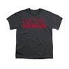 NCIS New Orleans Shirt Kids Red Logo Charcoal T-Shirt