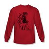 NCIS Shirt Abby and K9 Long Sleeve Red Tee T-Shirt