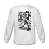 NCIS Shirt Abby Sitting Long Sleeve White Tee T-Shirt