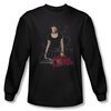 NCIS Shirt Goth Crime Fighter Long Sleeve Black Tee T-Shirt