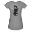 NCIS Shirt Juniors Abby Crosses Silver T-Shirt