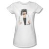 NCIS Shirt Juniors Abby Skulls White T-Shirt