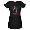 NCIS Shirt Juniors Goth Crime Fighter Black T-Shirt