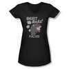 NCIS Shirt Juniors V Neck Bert Rocks Black T-Shirt