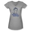 NCIS Shirt Juniors V Neck Man Up Athletic Heather T-Shirt