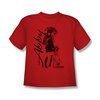 NCIS Shirt Kids Abby and K9 Red T-Shirt