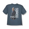 NCIS Shirt Kids Gibbs Standing Slate T-Shirt