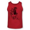 NCIS Shirt Tank Top Abby and K9 Red Tanktop