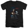 Nightmare On Elm Street Slim Fit V-Neck Shirt Poster Black T-Shirt