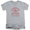 Nightmare On Elm Street Slim Fit V-Neck Shirt Springwood High Heather Grey T-Shirt