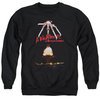 Nightmare On Elm Street Sweatshirt Alternate Poster Adult Black Sweat Shirt