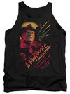 Nightmare On Elm Street Tank Top Freddy Claws Black Tanktop