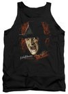 Nightmare On Elm Street Tank Top Freddy Krueger Black Tanktop