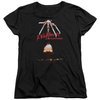 Nightmare On Elm Street Womens Shirt Alternate Poster Black T-Shirt