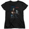 Nightmare On Elm Street Womens Shirt Poster Black T-Shirt