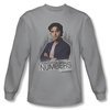 Numbers Shirt Everything Is Numbers Long Sleeve Silver Sweatshirt