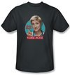 Nurse Jackie Shirt Holy Shift Adult Charcoal T-Shirt Tee