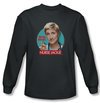 Nurse Jackie Shirt Holy Shift Charcoal Long Sleeve T-Shirt Tee