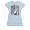 Old School Shirt Juniors Frank And Doll Light Blue Tee T-Shirt