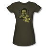 Old School Shirt Juniors Frank The Tank Green Tee T-Shirt