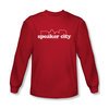 Old School Shirt Speaker City Logo Long Sleeve  Tee T-Shirt