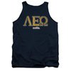 Old School Tank Top Leo Navy Tanktop