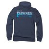 Parks And Recreation Hoodie Pawnee Navy Sweatshirt Hoody