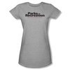 Parks And Recreation Shirt Juniors Logo Athletic Heather T-Shirt