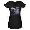 Parks And Recreation Shirt Juniors V Neck Duke Silvers Black T-Shirt