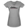 Parks And Recreation Shirt Juniors V Neck Logo Athletic Heather T-Shirt