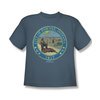 Parks And Recreation Shirt Kids City Seal Slate T-Shirt