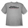 Parks And Recreation Shirt Kids Logo Athletic Heather T-Shirt