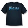 Parks And Recreation Shirt Kids Pawnee Navy T-Shirt