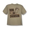 Parks And Recreation Shirt Kids Ron Sand T-Shirt