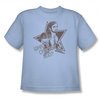 Parks And Recreation Shirt Kids Whats Crackin Light Blue T-Shirt