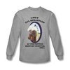 Parks And Recreation Shirt Lil Sebastian Long Sleeve Athletic Heather Tee T-Shirt