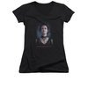 Penny Dreadful Shirt Juniors V Neck Vanessa Black T-Shirt