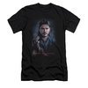 Penny Dreadful Shirt Slim Fit Ethan Black T-Shirt