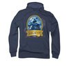 Polar Express Hoodie Sweatshirt True Believer Navy Blue Adult Hoody Sweat Shirt