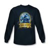 Polar Express Shirt True Believer Long Sleeve Navy Blue Tee T-Shirt