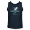 Polar Express Tank Top Train Logo Navy Blue Tanktop